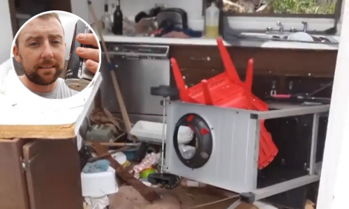 Irma mu je uništila tek kupljenu kuću iz snova, ali imao je sreće