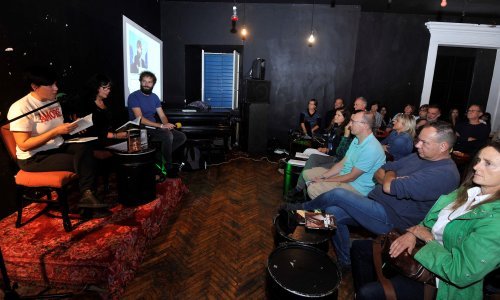 Olja Savičević Ivančević i Renato Baretić na književnom maratonu u Splitu