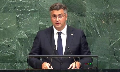 Plenković u UN-u o potkopavanju međunarodnog prava u slučaju graničnog spora sa Slovenijom