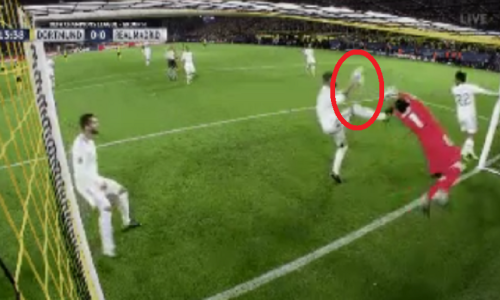 Nevjerojatni sudački previd na štetu Borussije, Real igrao s dva 'golmana'