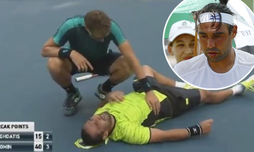 Hrvatski zet se srušio u velikim bolovima; finale okončano na tužan način