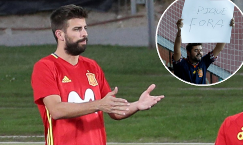 Navijači španjolske reprezentacije brutalno izvrijeđali Piquea!