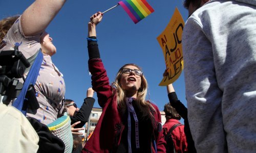 [VIDEO] Pogledajte kako je protekla prva prištinska Parada ponosa