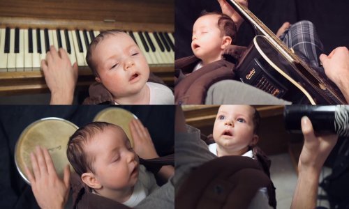 Ovaj glazbenik na dosta šašav način uspavljuje svoju kćer