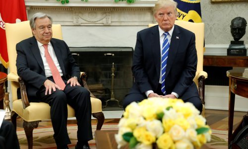 Trump pohvalio 'izniman' posao UN-ova glavnog tajnika