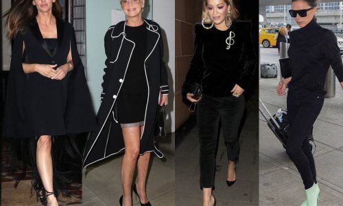 Kako nositi crno, a da ne izgledate starije i dosadno