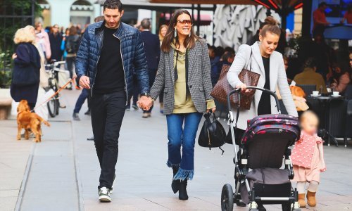 Nikolina i Blaženko Lacković modno se uskladili za zagrebačku špicu