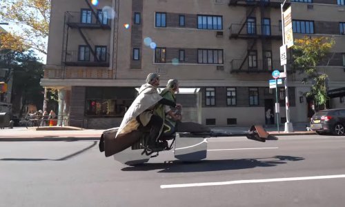 Provozali se New Yorkom na jurilicama iz 'Ratova zvijezda'