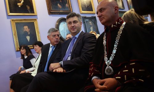 Plenković ironično o Mostu i SDP-u