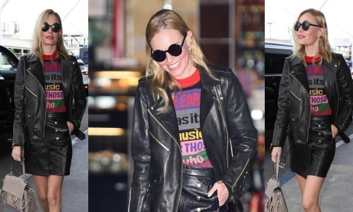 Slavna ljepotica zna kako se nosi koža od glave do pete