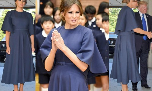 Melania Trump šarmirala domaćine i još jednom modno briljirala