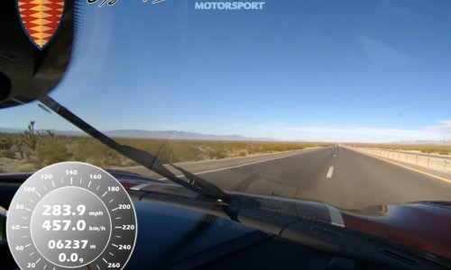 457 km/h po običnoj cesti! Evo kako to izgleda iz prve ruke