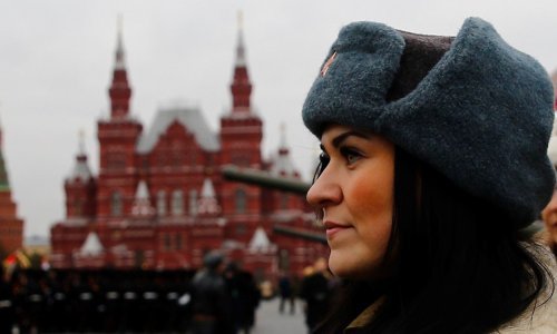 Pogledajte parade u čast Oktobarske revolucije i Crvene armije na ulicama Moskve