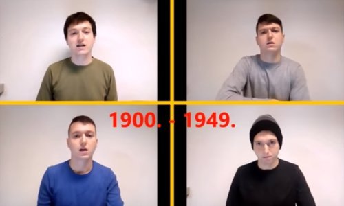 Poslušajte: Student nagurao stoljeće hrvatske glazbe u sedam minuta