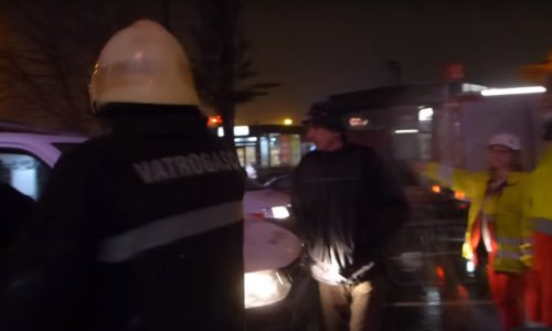 Gori zgrada u Sarajevu, Hitna pomoć ima pune ruke posla