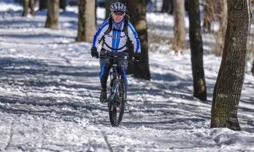Bloger tportala s prvim pahuljama zavrtio je pedale po bijelim rutama