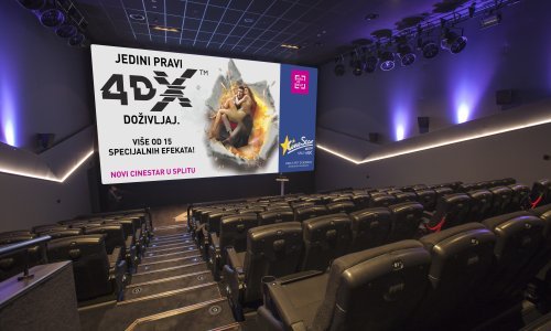Splićani će prvi u Hrvatskoj iskušati kako je kada u kino dvorani pada snijeg