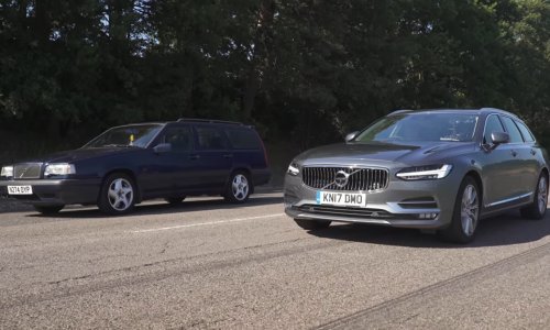 Koji je brži Volvo - benzinac 850 T5 iz 1993 ili novi dizelaš V90 D5?