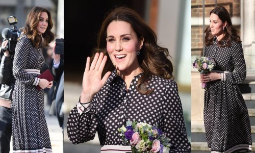 Besprijekorna linija: Lijepa Kate Middleton izgleda kao da nije trudna ni dana