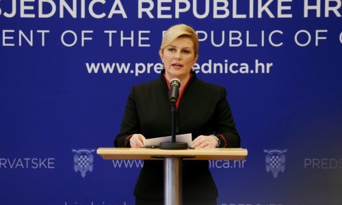 Predsjednica RH: Hrvatska nije bila agresor, ali su neki naši državljani počinili zločine
