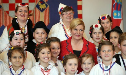 Predsjednica otvorila svoja vrata Hrvatima iz BiH i poručila da je pravda krhka