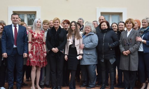Predsjednica obišla najmlađe hrvatsko Veleučilište u Bjelovaru