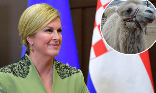 Predsjednica u Đurđevcu opalila selfie s devom