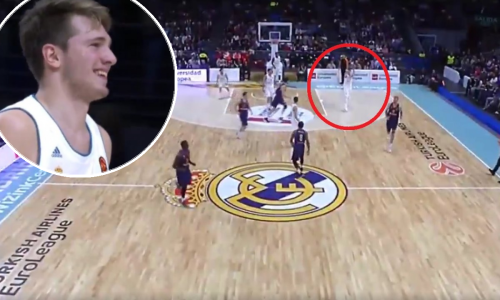 Svijet se ponovo klanja Luki Dončiću: Čudesnim košem uništio Barcelonu!