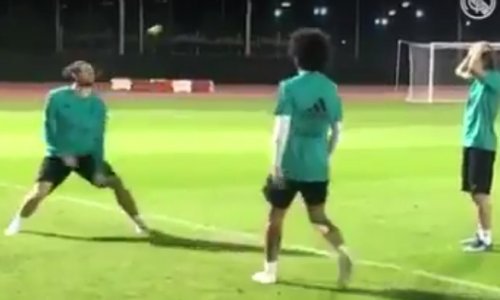 Kovačić i Modrić oduševili tehniciranjem s – teniskom lopticom!