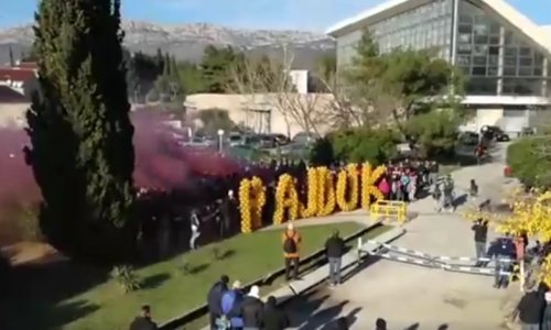 Torcida izvela performans u budućem Tematskom parku