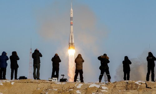Astronautski trojac stigao na Međunarodnu svemirsku postaju