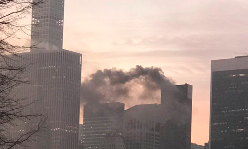 Zapalio se Trumpov toranj na Manhattanu
