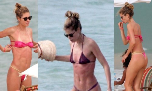 Sve oči bile su uprte u njih: Slavne manekenke pokazale sve svoje čari u bikinijima