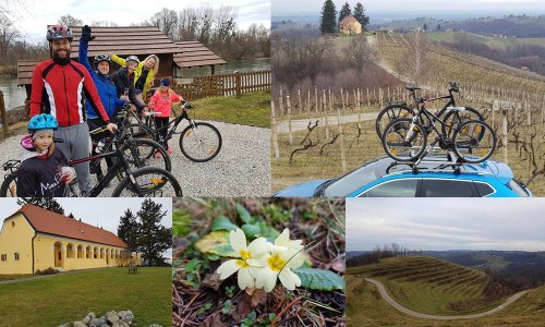 Prva ovogodišnja tura našeg blogera uz hladnu Muru i Mađerkin breg