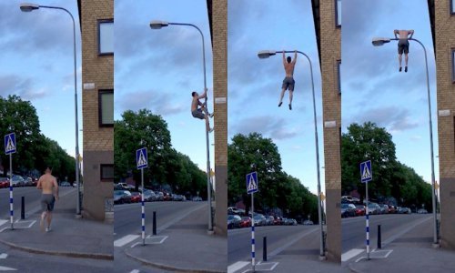 Švedski vatrogasac pokazat će vam kako se vježba na ulici