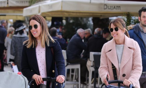 Nerazdvojne su: Sestre Zaninović u šetnji sa sinovima