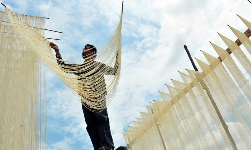 Fascinantne fotke Kineza koji rade domaće rezance