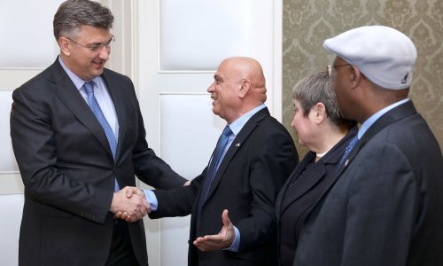 Plenković primio potpredsjednika Knesseta