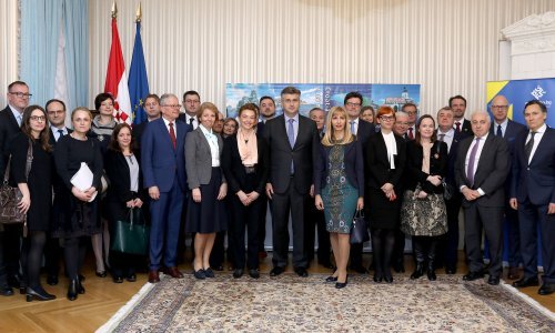 Plenković s veleposlanicima država članica EU o proširenju i hrvatskim odnosima sa susjedima