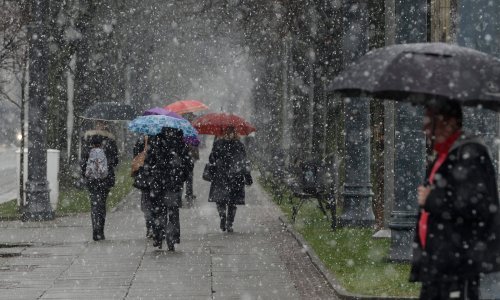 Noćas stiže novi snijeg, temperature i dalje padaju