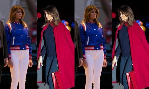 Melania Trump modno briljira: Štikle i sportska jakna za sportski događaj godine