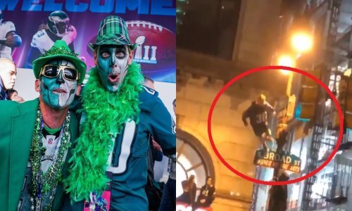 Navijači u Philadelphiji napravili totalni kaos na ulicama; je li moguće da su neki ovo radili?