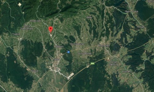 Slab potres kod Jastrebarskog