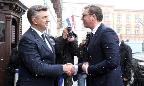 Plenković i Vučić učinili prvi korak prema dogovoru o graničnoj crti