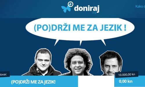 Mladen Badovinac, Goran Bogdan i Kristian Novak na plemenitom zadatku
