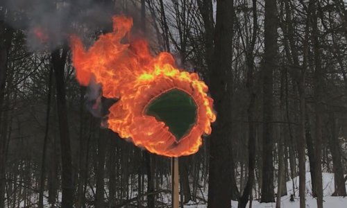 Napravio kuglu od 42.000 šibica i zatim je zapalio