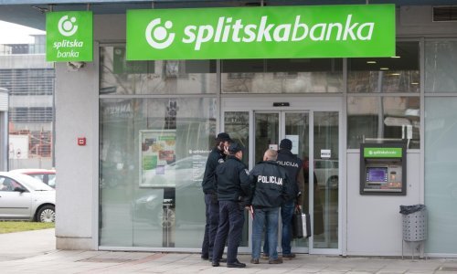 Ponovno opljačkana Splitska banka u zagrebačkom naselju Središće