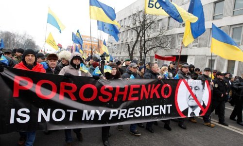 Tisuće prosvjednika traže smjenu ukrajinskog predsjednika Porošenka