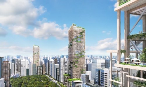 Japanci planiraju graditi drveni neboder, pogledajte kako će izgledati