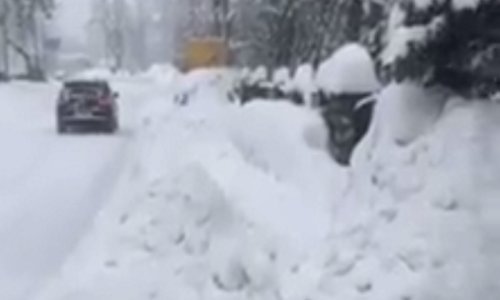 U Ogulinu još malo pa metar snijega, pogledajte friški video